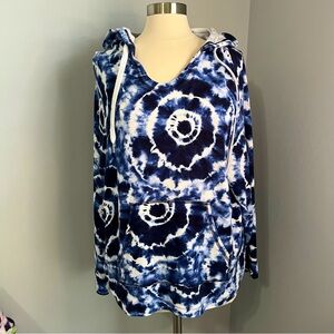 Koolaburra by UGG XL Blue Light & Airy French Terry Lounge Hoodie